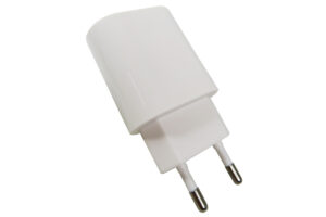 Adaptér napájania 230V; výstup 1x USB A; 5V; 2A; biely